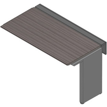 アフィーノ ワークベンチ 片面タイプ 連増セット アルミミラー脚 W1400×D700<配送時組立サービス付> イトーキ