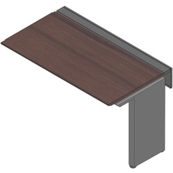 アフィーノ ワークベンチ 片面タイプ 連増セット アルミミラー脚 W1400×D700<配送時組立サービス付> イトーキ