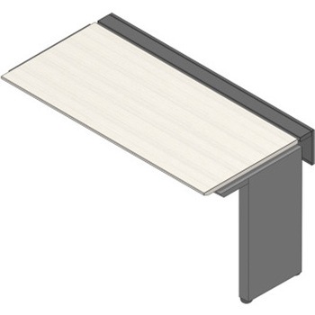 アフィーノ ワークベンチ 片面タイプ 連増セット アルミミラー脚 W1400×D700<配送時組立サービス付> イトーキ