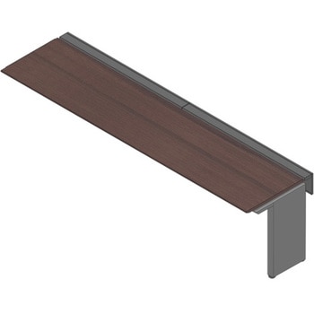 アフィーノ ワークベンチ 片面タイプ 連増セット アルミミラー脚 W3000×D700<配送時組立サービス付> - イトーキ