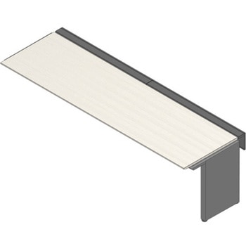 アフィーノ ワークベンチ 片面タイプ 連増セット アルミミラー脚 W3000×D800<配送時組立サービス付> イトーキ