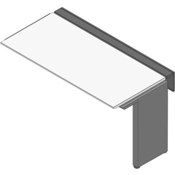 アフィーノ ワークベンチ 片面タイプ 連増セット アルミ塗装脚 W1600×D700<配送時組立サービス付> - イトーキ