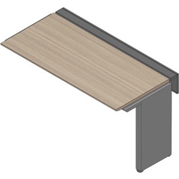 アフィーノ ワークベンチ 片面タイプ 連増セット アルミ塗装脚 W1600×D700<配送時組立サービス付> - イトーキ