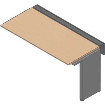 アフィーノ ワークベンチ 片面タイプ 連増セット アルミ塗装脚 W1600×D700<配送時組立サービス付> - イトーキ