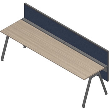 アフィーノ ワークベンチ片面タイプ用 フロントパネル H320 (不織布FY) W1400<配送時組立サービス付> イトーキ