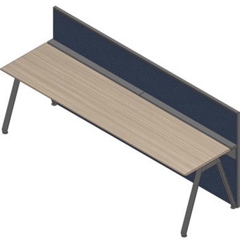 アフィーノ ワークベンチ片面タイプ用 フロントロングパネル 机上H320 (不織布FY) W1500<配送時組立サービス付> - イトーキ