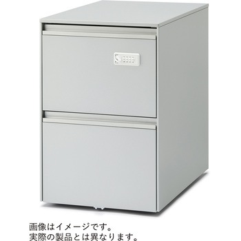 インクルードワゴン A4・2段 キャスターロック付<配送時組立サービス付> イトーキ