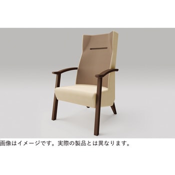 ウェイティングHL 1人用 肘付 エクストラハイバック ワイドシート 張地D<配送時組立サービス付> イトーキ
