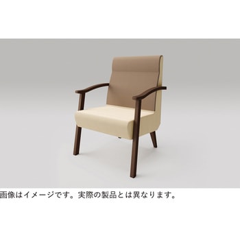 ウェイティングHL 1人用 肘付 ハイバック ワイドシート 張地D<配送時組立サービス付> イトーキ