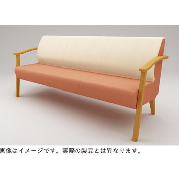 ウェイティングHL ランバーサポートタイプ 3連 肘なし 張地D コンビ<配送時組立サービス付> イトーキ