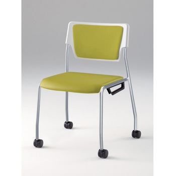 エレックSCチェア 4号 背座パッド付 ウレタンキャスタータイプ DF張地<配送時組立サービス付> イトーキ