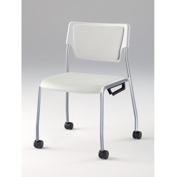 エレックSCチェア 4号 背座パッド付 ウレタンキャスタータイプ DF張地<配送時組立サービス付> イトーキ