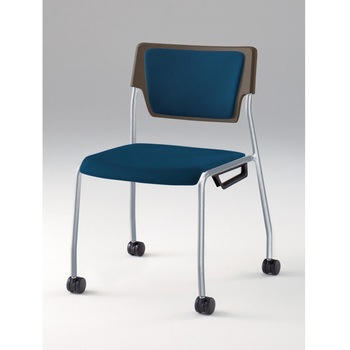 エレックSCチェア 4号 背座パッド付 ウレタンキャスタータイプ PV張地<配送時組立サービス付> イトーキ