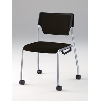 エレックSCチェア 4号 背座パッド付 ウレタンキャスタータイプ PV張地<配送時組立サービス付> イトーキ