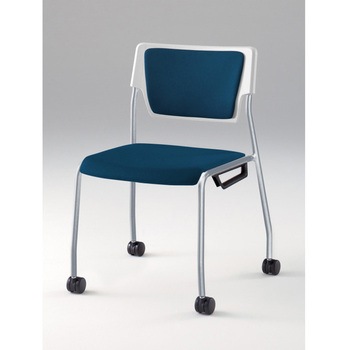 エレックSCチェア 4号 背座パッド付 ウレタンキャスタータイプ PV張地<配送時組立サービス付> イトーキ