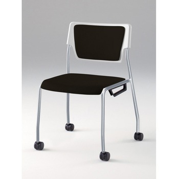 エレックSCチェア 4号 背座パッド付 ウレタンキャスタータイプ PV張地<配送時組立サービス付> イトーキ