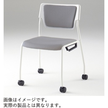 エレックSCチェア 5号 背座パッド付 ウレタンキャスタータイプ DF張地<配送時組立サービス付> イトーキ
