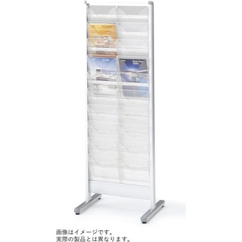 カセット式パンフレットスタンド 10段 3列<配送時組立サービス付> イトーキ