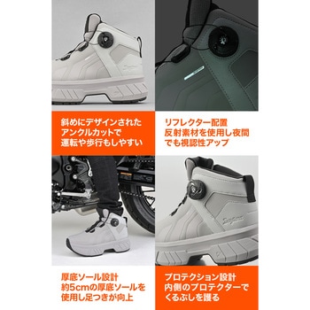 66589 DS-505 T-WPシューズ DAYTONA(デイトナ) サイズ22.5cm 【通販