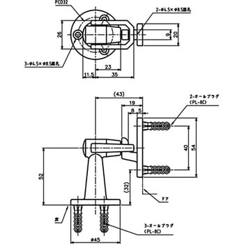 床付ケ戸当リ(木付ケ用) 中西産業