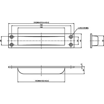 彫込ミ引手 中西産業