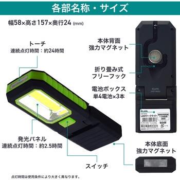 LEDワークライト ELPA