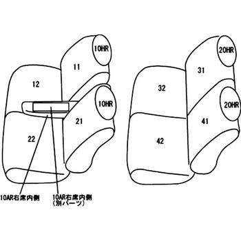 シートカバー ジュニア クラッツィオ