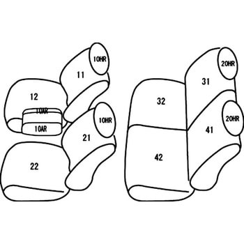 シートカバー ジュニア クラッツィオ