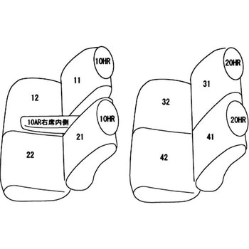 シートカバー ジュニア クラッツィオ