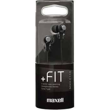 カナル型ヘッドホン「+FiT」シリーズ MXH-C110 マクセル