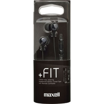 カナル型スマートフォン用ヘッドホン「+FiT」シリーズ MXH-C110S マクセル