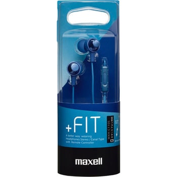 カナル型スマートフォン用ヘッドホン「+FiT」シリーズ MXH-C110S マクセル