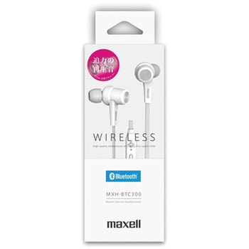 Bluetooth対応カナル型ヘッドホン  MXH-BTC300 マクセル