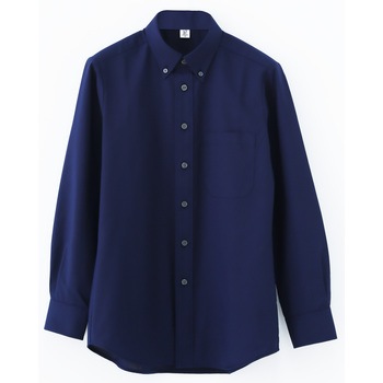 男女兼用長袖ボタンダウンシャツ セブンユニフォーム