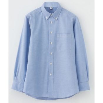 男女兼用長袖ボタンダウンシャツ セブンユニフォーム