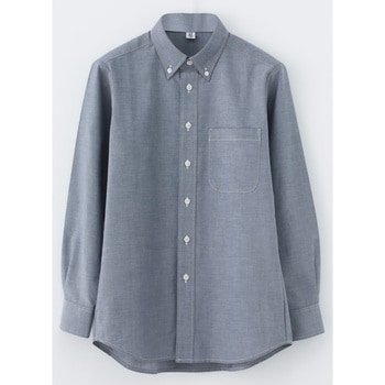 男女兼用長袖ボタンダウンシャツ セブンユニフォーム