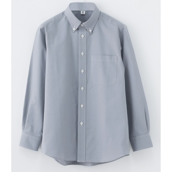 男女兼用長袖ボタンダウンシャツ セブンユニフォーム