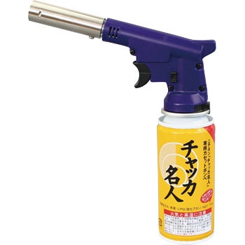 Kt 408 ブルー トーチバーナー チャッカ名人 あぶり用 100gボンベ付き 1台 ニチネン 通販サイトmonotaro