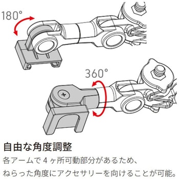カメラアクセサリーアーム king