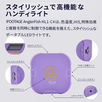 LEDハンディライト IFOOTAGE