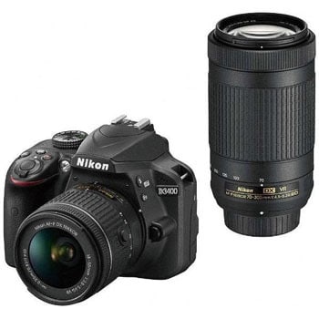 デジタル一眼レフカメラ D3400 ダブルズームキット Nikon(ニコン 