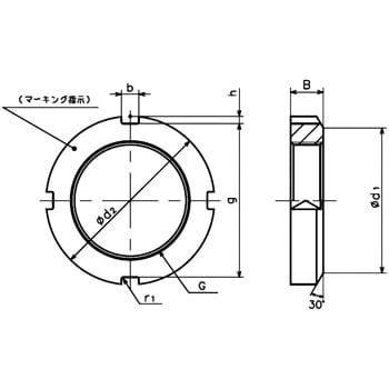 AN10SS アダプターナット 1個 冨士精密 【通販サイトMonotaRO】