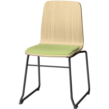 スコーレチェア ループ脚 座パッドタイプ 張地D<配送時組立サービス付> イトーキ