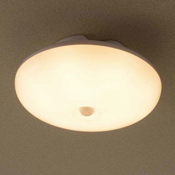 Le Y14lk W R 人感 明暗センサー付 Ledミニシーリングライト オーム電機 電球色 消費電力 13 9w 通販モノタロウ 81993162