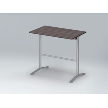 ホバーテーブル ハイタイプ T脚角型 塗装脚 配線なし 1200×750<配送時組立サービス付> イトーキ
