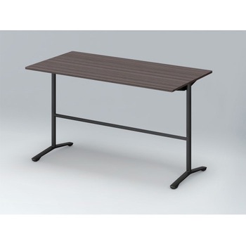 ホバーテーブル ハイタイプ T脚角型 塗装脚 配線なし 1800×900<配送時組立サービス付> イトーキ