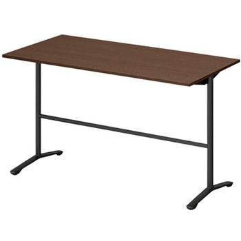 ホバーテーブル ハイタイプ T脚角型 塗装脚 配線なし 1800×900<配送時組立サービス付> イトーキ