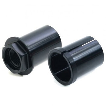 AH1フォーク用 アクスルナット&カラー BLK HYPERPRO(ハイパープロ)