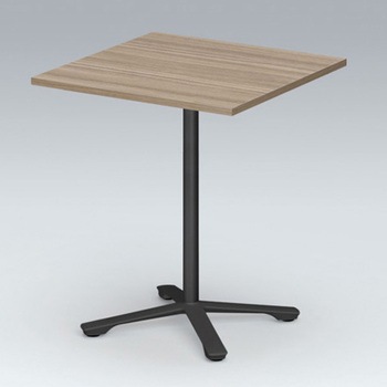 ホバーテーブル ハイタイプ 十字脚 正方形 塗装脚 750×750<配送時組立サービス付> イトーキ
