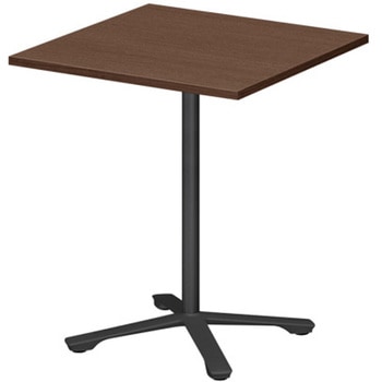 ホバーテーブル ハイタイプ 十字脚 正方形 塗装脚 750×750<配送時組立サービス付> イトーキ